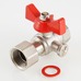 Кран шаровой Valtec для подключения манометра вн-вн 1/2"х1/4" VT.807.N.0402