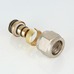 Фитинг коллекторный Valtec обжимной для металлопластиковой трубы вн 16 мм X 1/2" VTc.710.N.1604