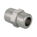Фитинг резьбовой Valtec из нержавеющей стали-ниппель нар-нар 1/2"х1/2" VTi.582.I.0404