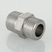 Фитинг резьбовой Valtec из нержавеющей стали-ниппель нар-нар 1/2"х1/2" VTi.582.I.0404