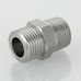 Фитинг резьбовой Valtec из нержавеющей стали-ниппель нар-нар 1/2"х1/2" VTi.582.I.0404