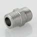 Фитинг резьбовой Valtec из нержавеющей стали-ниппель нар-нар 1/2"х1/2" VTi.582.I.0404