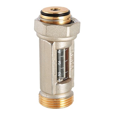 Расходомер Valtec коллекторный, 1-4 л/мин, НАР 3/4" евроконус VT.FLC15.0.0