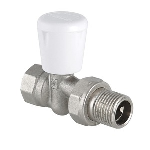 Клапан радиаторный Valtec ручной прямой вн-нар 1/2" VT.018.N.04