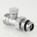 Клапан радиаторный Valtec настроечный прямой (с доп. уплотнением) 1/2", евроконус VT.020.NER.04