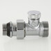 Клапан радиаторный Valtec настроечный прямой (с доп. уплотнением) 1/2", евроконус VT.020.NER.04
