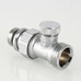 Клапан радиаторный Valtec настроечный прямой (с доп. уплотнением) 1/2", евроконус VT.020.NER.04