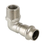 Пресс-фитинг Valtec из нержавеющей стали-угольник НАР 22х1/2" VTi.953.I.002204