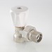 Клапан радиаторный Valtec ручной угловой облегченный вн-нар 1/2" VT.007.LN.04