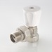 Клапан радиаторный Valtec ручной угловой облегченный вн-нар 1/2" VT.007.LN.04