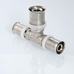 Пресс-фитинг Valtec тройник 26х32х26 мм VTm.231.N.263226