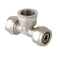 Фитинг обжимной Valtec тройник вн 16х1/2" VTm.332.N.160416