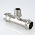 Пресс-фитинг Valtec из нержавеющей стали-тройник НАР 22х1/2" VTi.933.I.220422