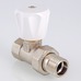 Клапан радиаторный Valtec ручной прямой облегченный вн-нар 1/2" VT.008.LN.04