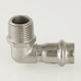 Пресс-фитинг Valtec из нержавеющей стали-угольник НАР 35х1" VTi.953.I.003506