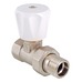 Клапан радиаторный Valtec ручной прямой облегченный вн-нар 3/4" VT.008.LN.05