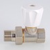 Клапан радиаторный Valtec ручной прямой облегченный вн-нар 3/4" VT.008.LN.05