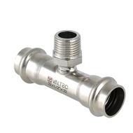 Пресс-фитинг Valtec из нержавеющей стали-тройник НАР 28х1/2" VTi.933.I.280428