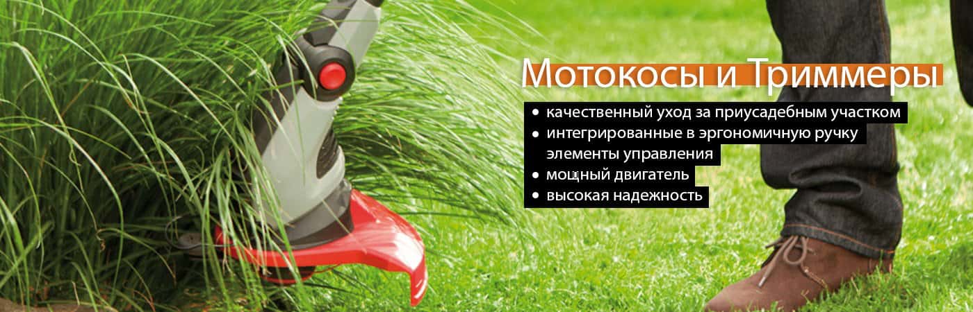 Мотокосы и триммеры в Киеве